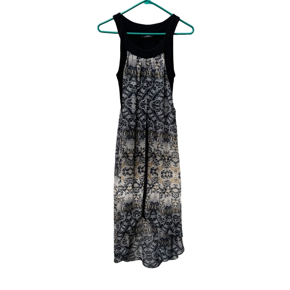 Wallis black tank dressβ with overlay size 8